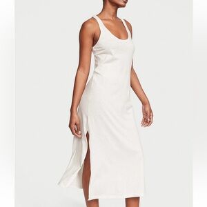 Victoria's Secret Women’s Gray Tank Maxi Sleep Dress Size XL/XXL